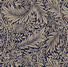 William Morris Fabric - Larkspur - Navy Blue - Cotton Fabric