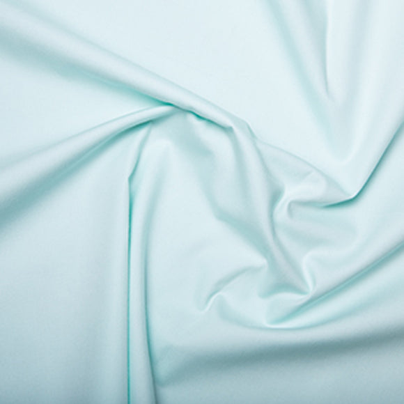 100% Cotton Poplin Fabric - Plain MINT GREEN - Craft Fabric Material