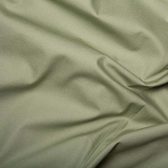 100% Cotton Poplin Fabric - Plain GREEN - Craft Fabric Material