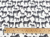 Childrens Fabric - Black & White Zebra Print - 100% Cotton Poplin Prints