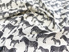 Childrens Fabric - Black & White Zebra Print - 100% Cotton Poplin Prints