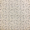 Upholstery Fabric - Cotton Rich Linen Look Material - Seagulls