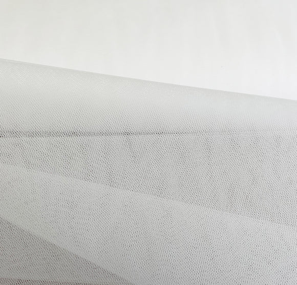 Bridal Fabric - White Stiff Net Fabric