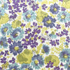100% Cotton - Purple & Blue Ditsy Daisy Floral Print