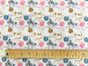 100% Cotton - Cute Cats - Playful Kittens Print Fabric