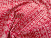 Christmas Fabric - Scandi Snowflakes on Red - 100% Cotton Fabric