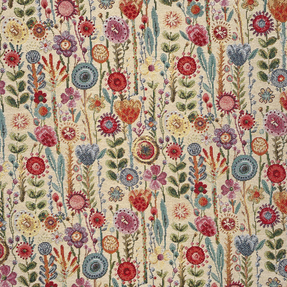Upholstery Fabric - New World Tapestry - Kew Gardens - Beautiful Floral Fabric