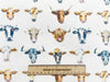 Rose & Hubble Digital Cotton Prints - Cow Gallery