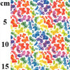 Rose & Hubble Digital Cotton Prints - Rainbow Butterflies