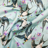Rose & Hubble Digital Cotton Prints - Beautiful Swifts Bird Print