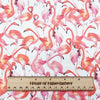 Rose & Hubble Digital Cotton Prints - Pink & Red Fabulous Flamingos