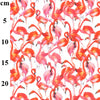Rose & Hubble Digital Cotton Prints - Pink & Red Fabulous Flamingos