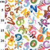 Rose & Hubble Digital Cotton Prints - Cute Animal Alphabet
