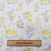 Easter Fabric - Cute Baby Animals & Spring Floral - Cotton Craft Fabric Material