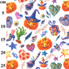 Rose & Hubble Digital Halloween Cotton Prints - Love Halloween