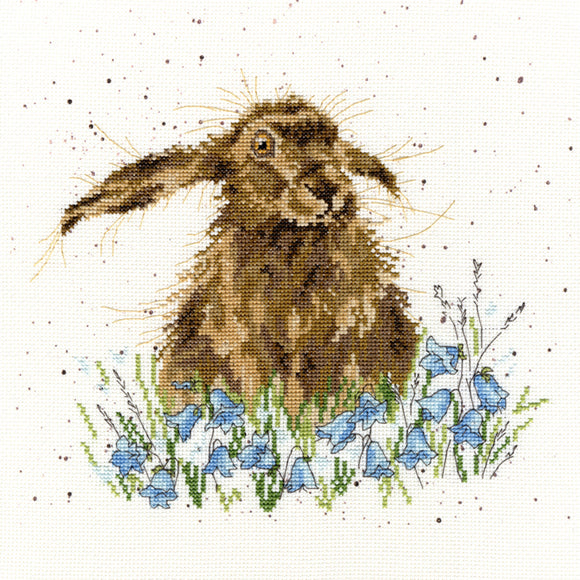 Bothy Threads Cross Stitch Kit - Bright Eyes - Wrendale Designs by Hannah Dale
