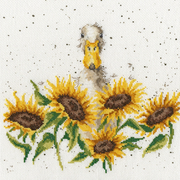 Bothy Threads Cross Stitch Kit - Sunshine - Wrendale Designs by Hannah Dale