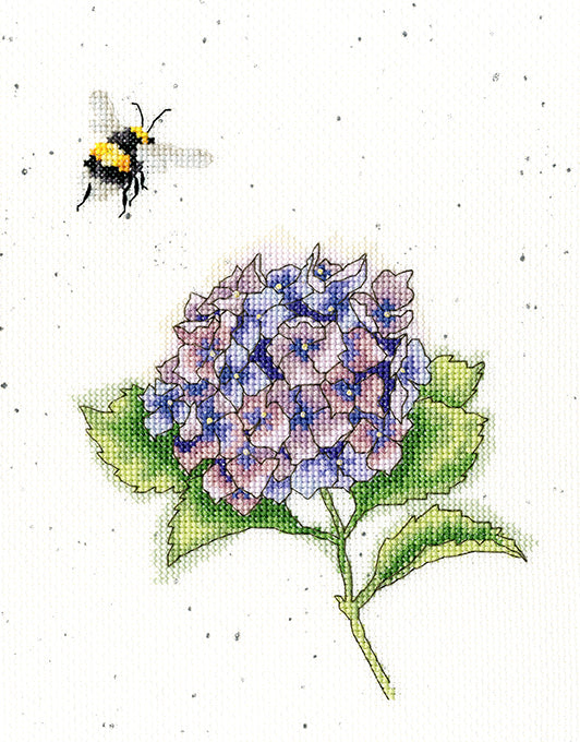 Bothy Threads Cross Stitch Kit - The Busy Bee - Wrendale Designs by Hannah Dale