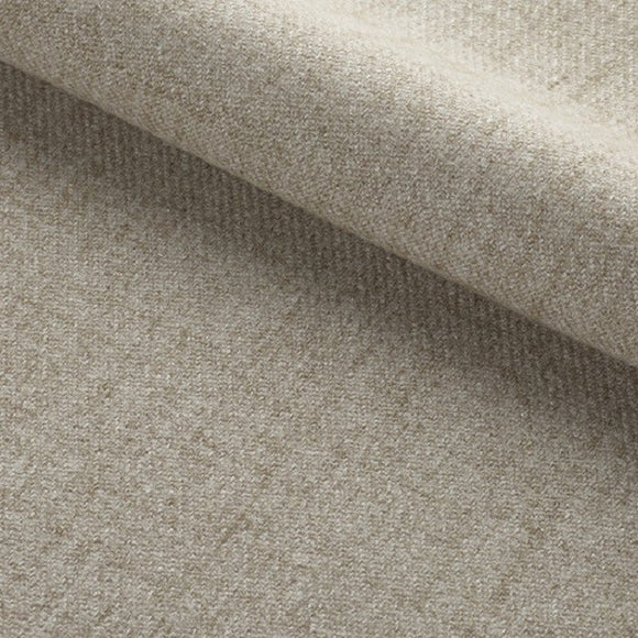 Upholstery Fabric Arran Faux Wool Curtain Cushion Fabric Material - Oatmeal