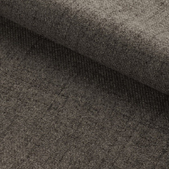 Upholstery Fabric Arran Faux Wool Curtain Cushion Fabric Material - Truffle