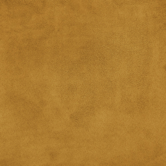 Upholstery Fabric - Luxury Faux Suede - Mustard Yellow