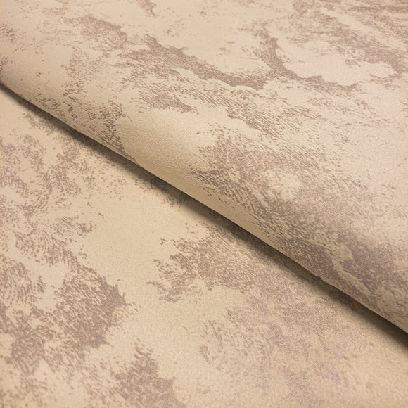 Upholstery Fabric - Avalon Marbled Velour Velvet - Oatmeal & Silver