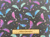 Rose & Hubble Digital Halloween Cotton Prints - Acid Bats