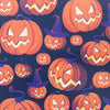 Rose & Hubble Digital Halloween Cotton Prints - Pumpkins