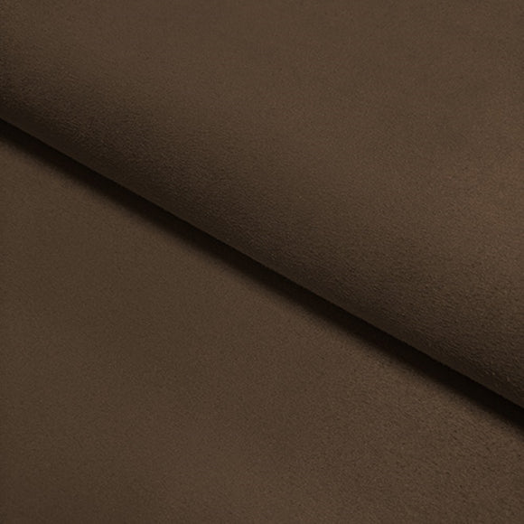 Upholstery Fabric - Luxury Faux Suede - Chocolate Brown