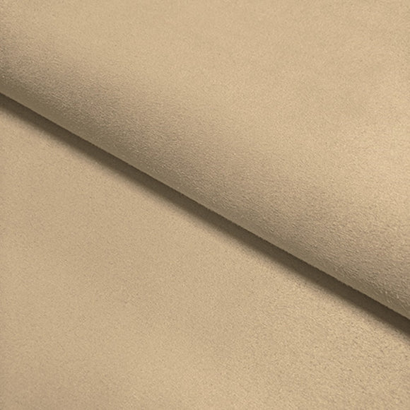Upholstery Fabric - Luxury Faux Suede - Cream