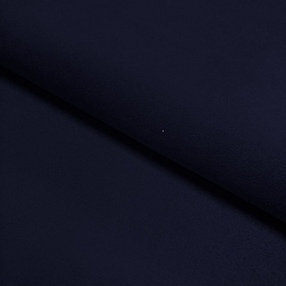Upholstery Fabric - Luxury Faux Suede - Navy Blue