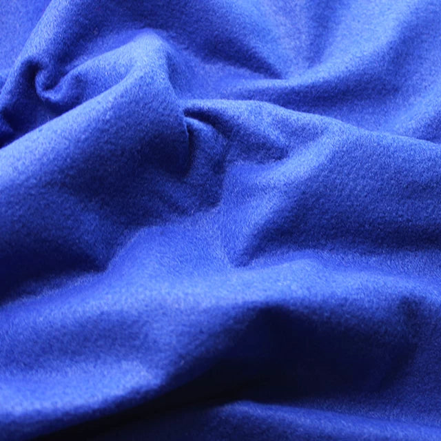 Royal Blue Felt Fabric - Plain Felt Polyester Craft Fabric Material - 40" Wide
