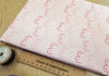 Digital Print Fabric - Pink Novelty Boobies Print Fabric - 100% Cotton