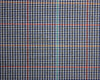 Polyviscose Tartan - Dogtooth Black & Blue Tartan Check Dress Fabric