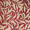 Tapestry Fabric William Morris - Willow Bough Crimson Red - Luxury Upholstery Fabric