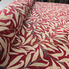 Tapestry Fabric William Morris - Willow Bough Crimson Red - Luxury Upholstery Fabric