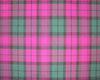 Purple 'Lindey' Tartan Check - Polyviscose Fabric