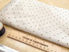 Polka Dot Lining Fabric - Beige & Brown