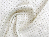 Polka Dot Lining Fabric - Ivory & Brown