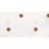 Polka Dot Lining Fabric - Ivory & Brown