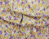 Cotton Lawn Fabric - Watercolour Floral Roses - Purple