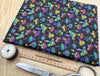 Digital Print Fabric - Neon Mushrooms Print Fabric - 100% Cotton