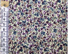 100% Cotton Needlecord - Pretty Purple Ditsy Floral Print Cord Clothing Fabric Material