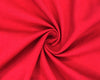 Linen Mix Fabric - Red