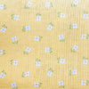 Nutex Fabric - Pretty Yellow Ditsy Daisy Floral - Patchwork Quilting Craft Fabric