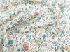 Nutex Fabric - Garden Party Pretty Cream Ditsy Floral - Cotton Quilting Craft Fabric