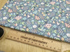 Nutex Fabric - Garden Party Pretty Blue Ditsy Floral - Cotton Quilting Craft Fabric