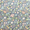 Nutex Fabric - Garden Party Pretty Blue Ditsy Floral - Cotton Quilting Craft Fabric