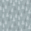 Fat Quarter Bundle - Winter Moon - Grey Christmas Robin Hare Owl Stag Fabric