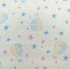 Nutex Fabric - Cute New Baby Nursery Balloons - Quilting Craft Fabric Material